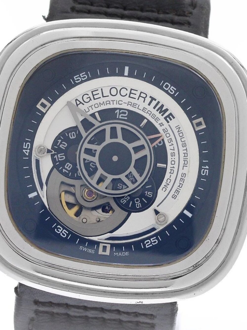 Agelocer Small seconds Black / Silver Dial Automatic Men's Watch_963230